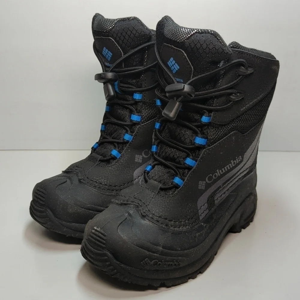 Columbia Bugaboot Plus IV Omni heat 400g rain snow boot little kids size 1 EU 32